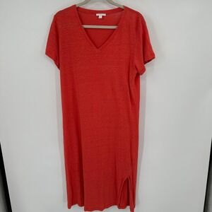 COS | Dresses | Cos Flame Red Apron Dress | Poshmark
